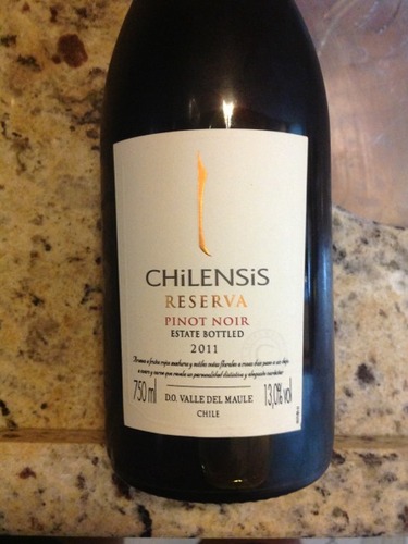 Chilensis Reserva Pinot Noir 2011