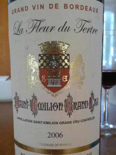 Vignobles Eymas & Fils (Chateau La Fleur Bellevue) Du Tertre Saint-Émilion Grand cru 2006