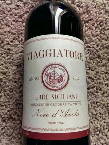 Viaggiatore Terre Siciliane Nero D Avola 2012