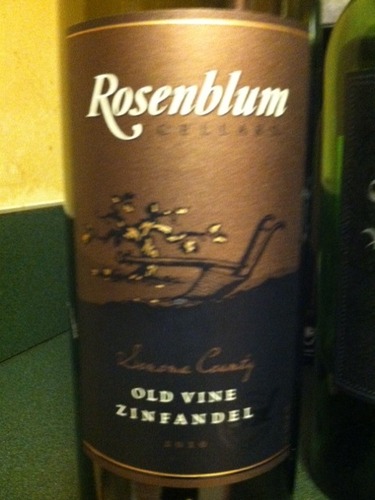 Rosenblum Cellars Old Vine Zinfandel 2008