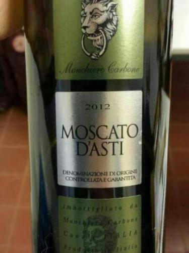 Monchiero Carbone Ogni Ussa AL Ha So Tanbuss Moscato D Asti 2012