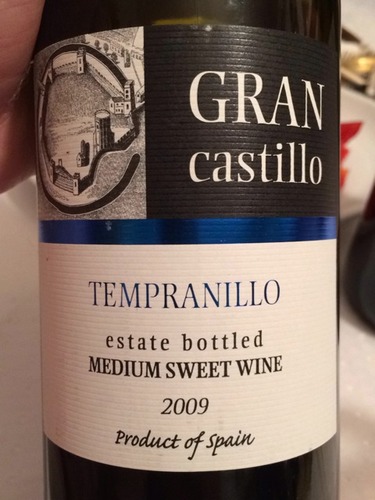 Gran Castillo Medium Sweet Tempranillo 2009 | Wine Info