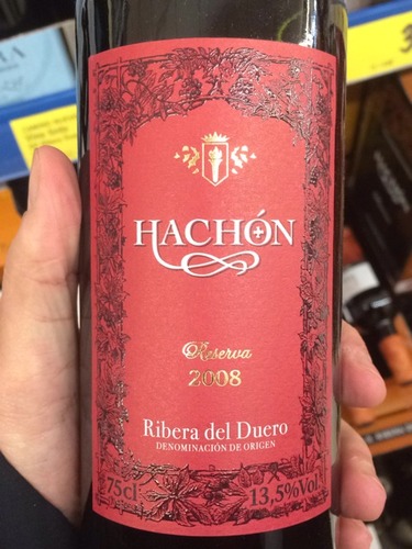 Hachon Ribera Del Duero Reserva 2008