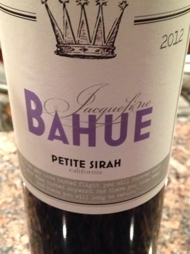 Naked Winery Bahue California Petite Sirah 2012