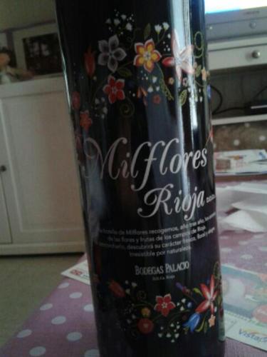 Palacio Da Brejoeira Milflores Rioja Tinto 2012