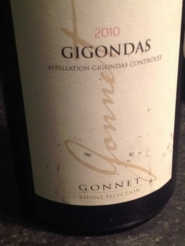 Gonnet Rhone Selection Gigondas 2010