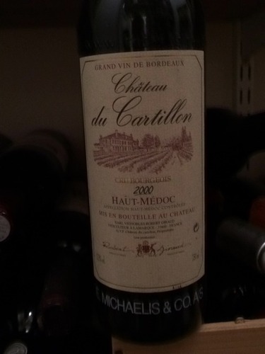 Robert Giraud Château Du Cartillon Haut-Médoc 2002