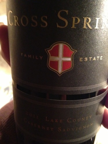 Cross Springs Family Estate Lake County Cabernet Sauvignon