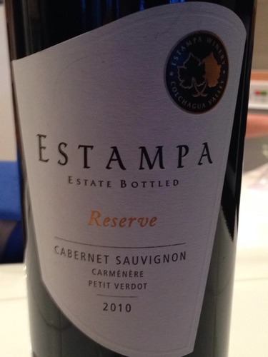 Viña Estampa Reserve Cabernet Sauvignon Carmenérè Petit Verdot 2010