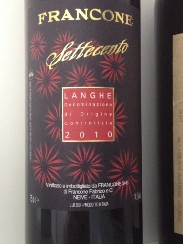 Francone Langhe Settecento 2010