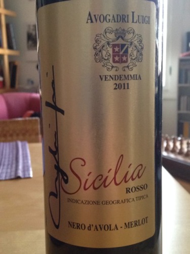 Avogadri Luigi Sicilia Rosso Nero D'Avola-Merlot 2011