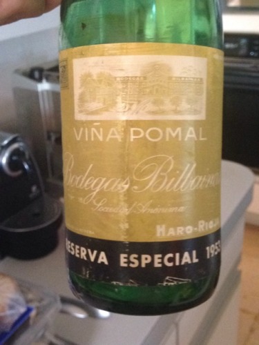 Bilbainas Vina Pomal Reserva Especial Sociedad Anonimo 1953