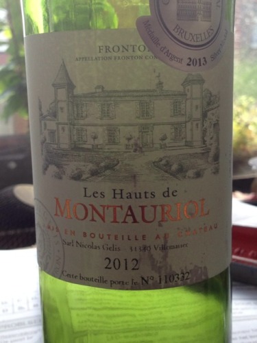 Château Montauriol Les Hauts De Montauriol Fronton 2011 Wine Info