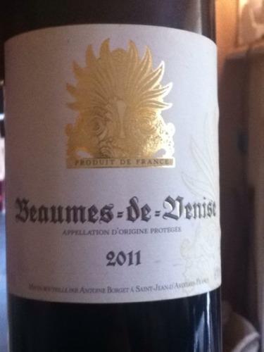 Antoine Borget Beaumes de Venise 2011