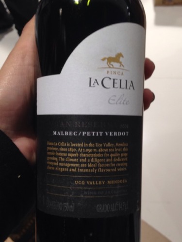 Viña La Celia Elite Malbec Petit Verdot 2008