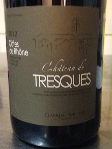 Gabriel Meffre Côtes du Rhône Château de Tresques 2011