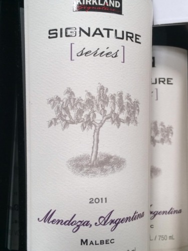 Kirkland Signature Mendoza Malbec 2011