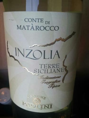 Cantine Paolini Conte di Matarocco Sicilia Inzolia 2008