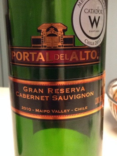 Viña Portal Del Alto Gran Reserva Maipo Valley Cabernet Sauvignon 2010