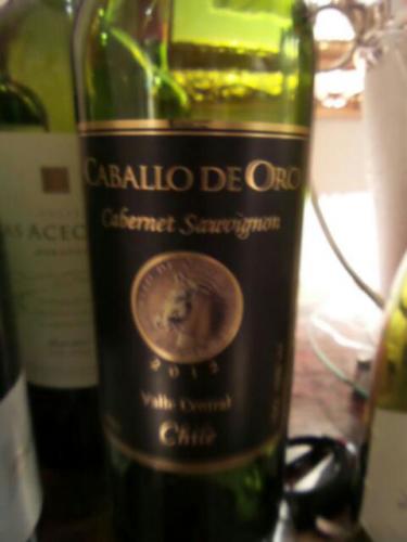 Caballo De Oro Cabernet Sauvignon 2012