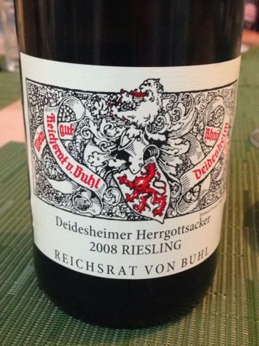 Reichsrat Von Buhl Deidesheimer Leinhohle Riesling 2008