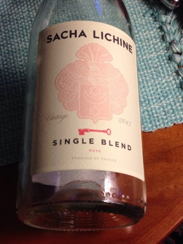 Sacha lichine single blend rose 2014
