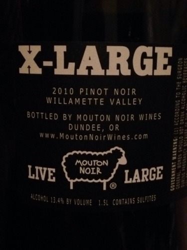 Mouton Noir Lieu-Dit Willamette Valley Pinot Noir 2010