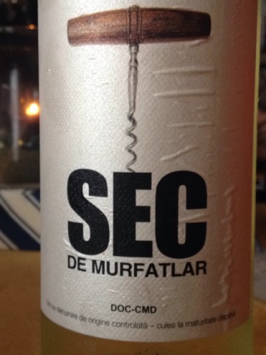 Murfatlar Romania Sec de Murfatlar Sauvignon Blanc 2012