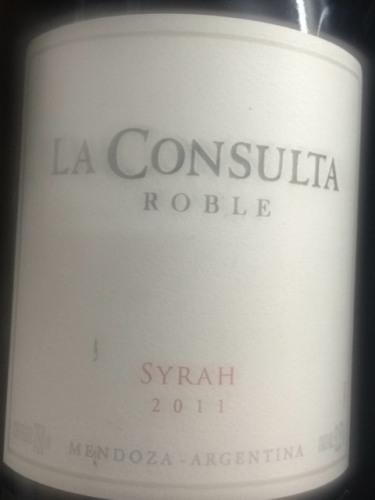 La Consulta Roble Syrah 2011