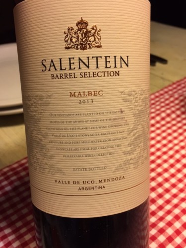 salentein barrel selection malbec magnum