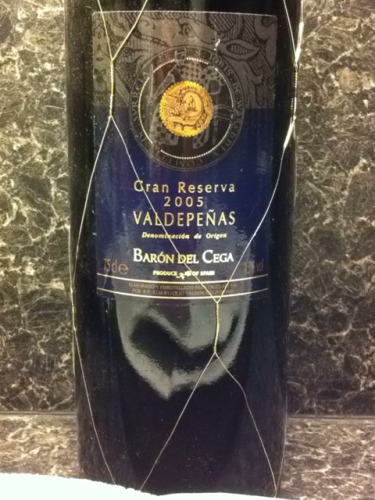 Baron Del Cega Gran Reserva Valdepeñas 2005