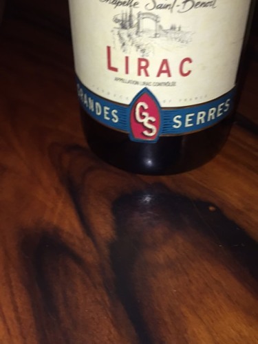 Domaine les Grandes Serres Lirac La Chapelle Saint-Benoit 2007