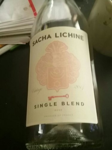 Sacha lichine single blend rose 2020