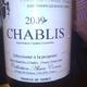 Alain Corcia Collection Chablis 2009