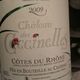 Coccinelles Côtes du Rhône 2009
