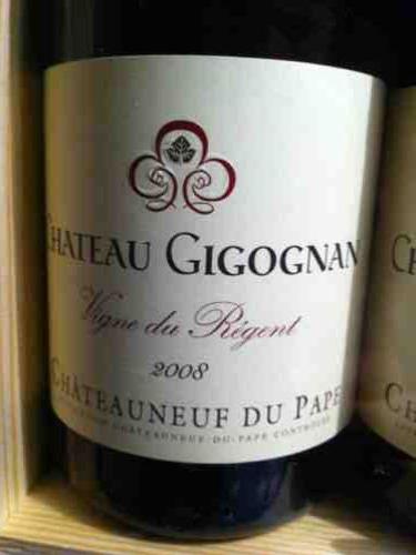 Gigognan Vigne Du Régent Châteauneuf-Du-Pape 2010 Vigne Du Régent Châteauneuf-Du-Pape 2010