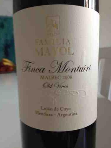 Familia Mayol Finca Montuiri Old Vine Malbec 2008 Finca Montuiri Old Vine Malbec 2008