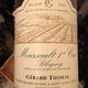 Gerard Thomas Blagny Meursault 1er Cru 2008