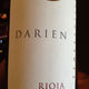 Darien Rioja Tempranillo 2008