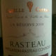 Camille Cayran La Réserve Rasteau Côtes du Rhône Villages 2009
