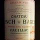 Lynch Bages Grand Cru Classé Pauillac 2008