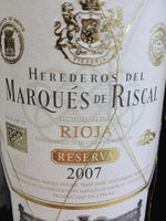 Marqués De Riscal Rioja Reserva 2007