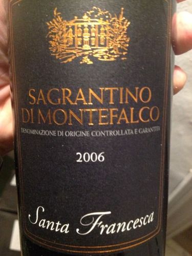 Santa Francesca Sagrantino di Montefalco 2006