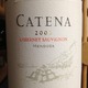 Catena Zapata Mendoza Cabernet Sauvignon 2003