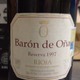 La Rioja Alta Baron De Ona Reserva 1997