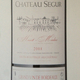 Segur Haut-Médoc 2008