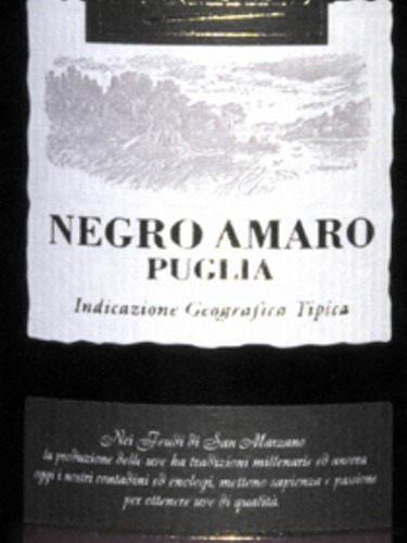 San Marzano Puglia Negroamaro 2006 Puglia Negroamaro 2006