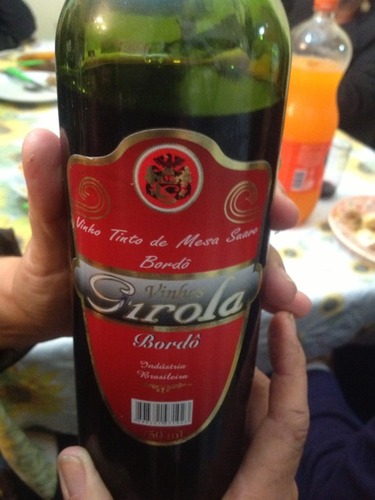 Vinhos Girola Vinho Tinto de Mesa Suave Bardô 2013