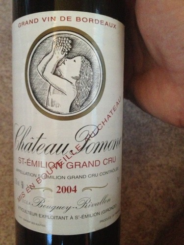 Charles Bouguey (Château Pomone) Pomone Saint-Émilion Grand Cru 2004