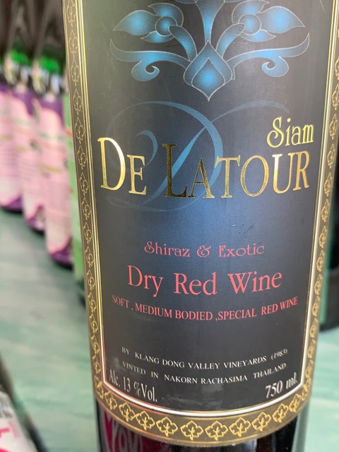 Siam De latour Shiraz Exotic Dry Red | Vivino 日本語